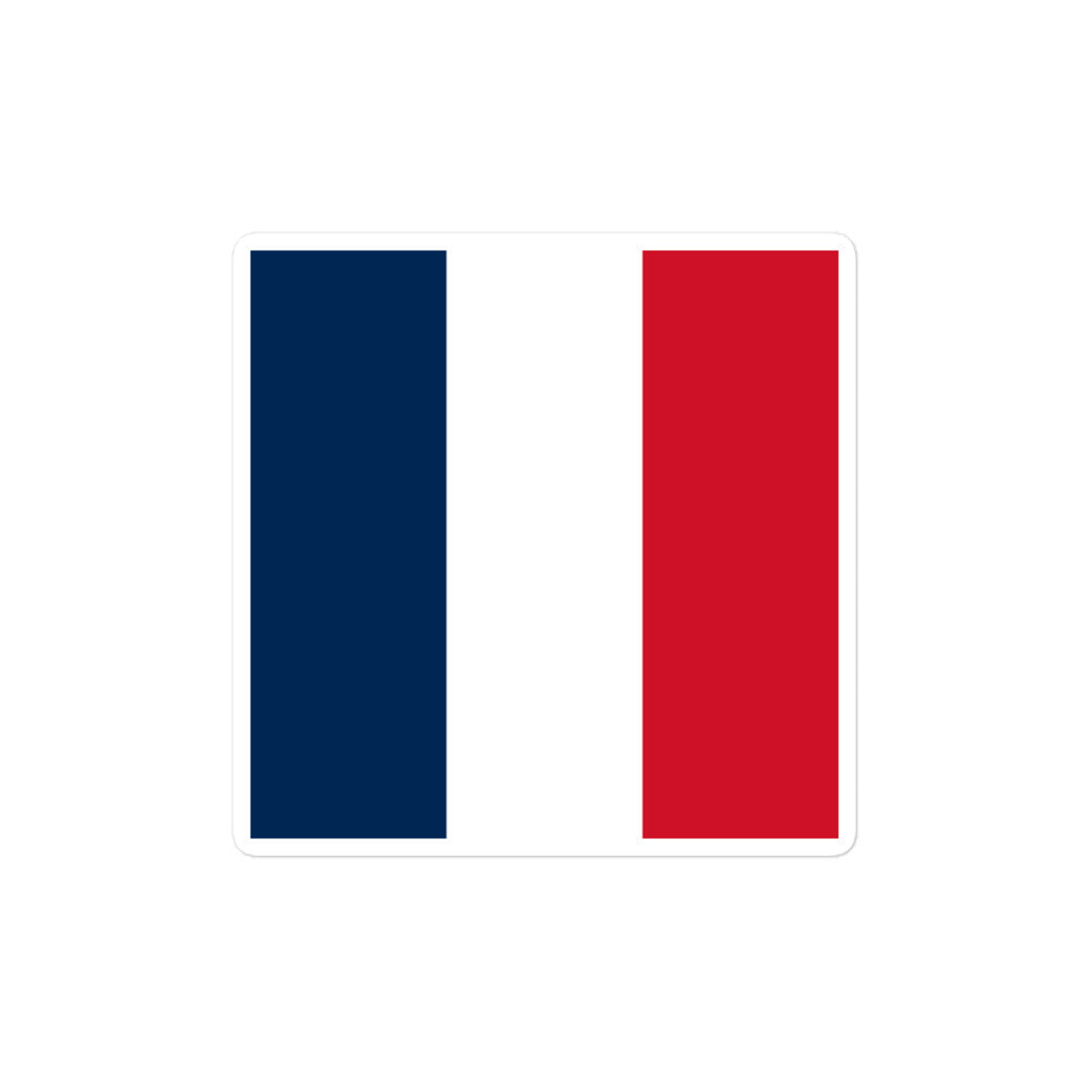 National Flag Stickers - Collection 3 France sticker-4x4