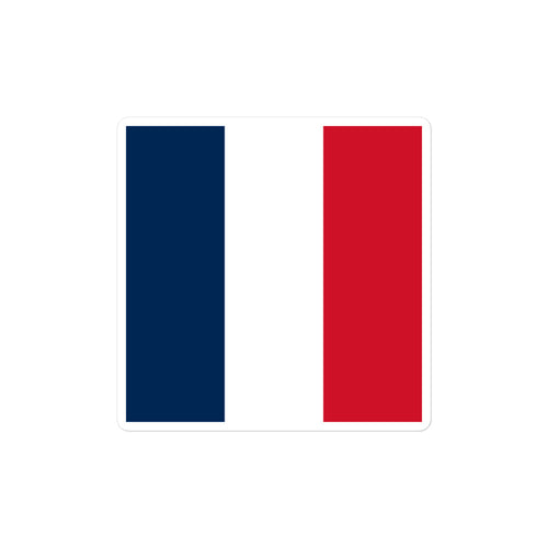 National Flag Stickers - Collection 3 France / 2x2 / Satin