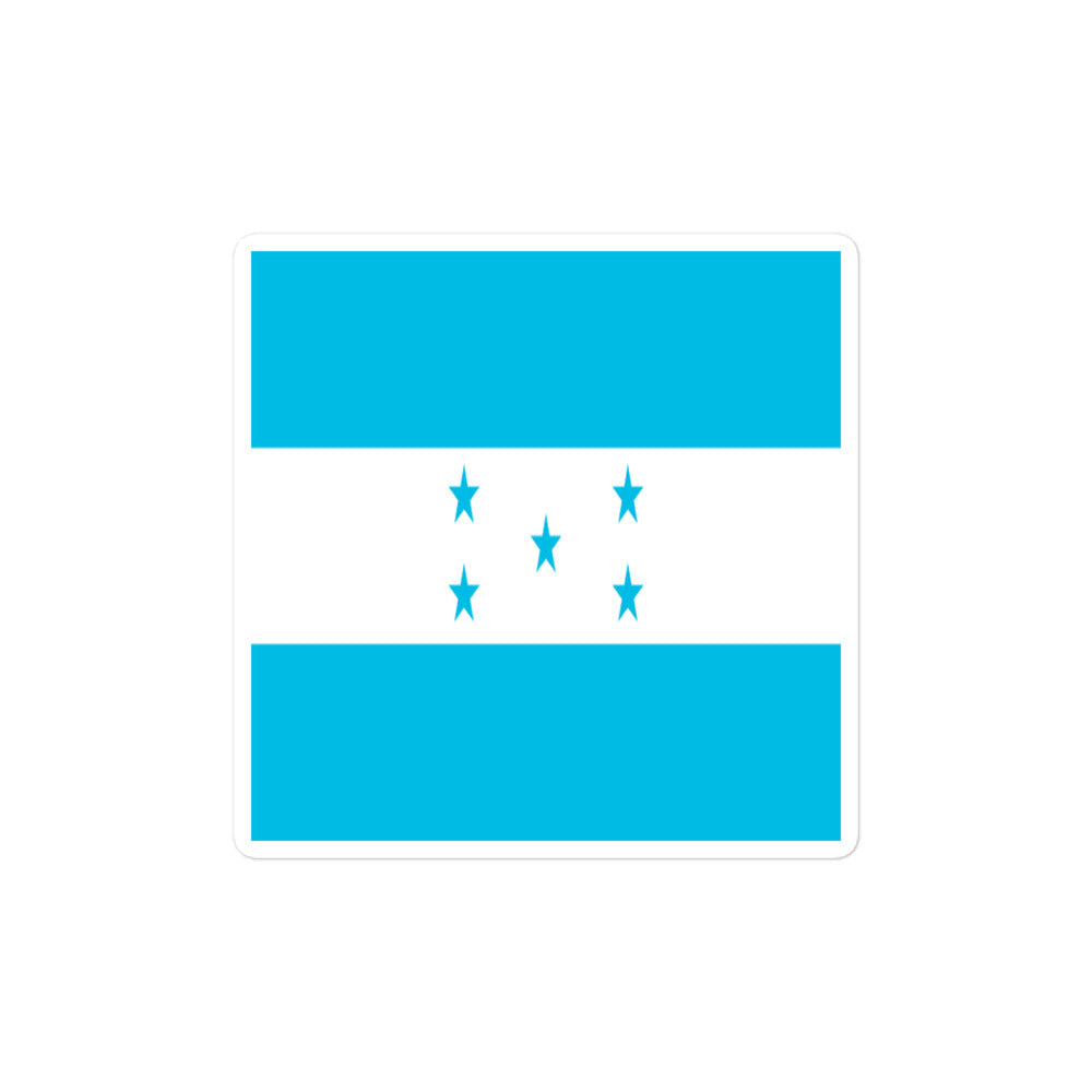 National Flag Stickers - Collection 4 Honduras sticker-4x4