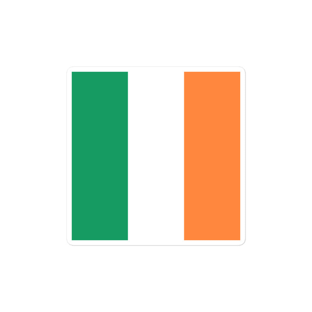 National Flag Stickers - Collection 4 Ireland sticker-4x4