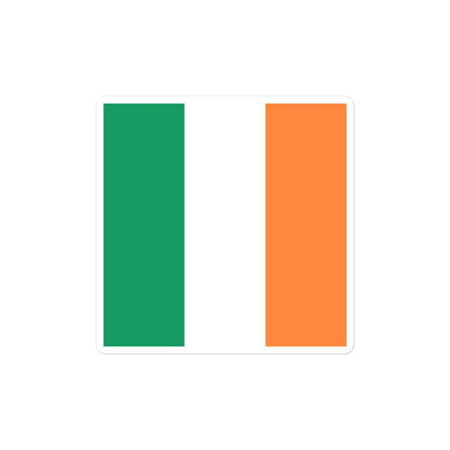 National Flag Stickers - Collection 4 Ireland / 2x2 / Satin