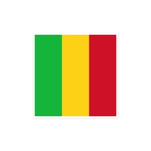 National Flag Stickers - Collection 6 Mali / 2x2 / Satin