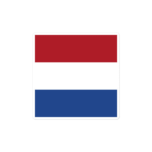 National Flag Stickers - Collection 7 Netherlands / 2x2 / Satin