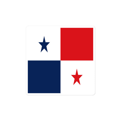 National Flag Stickers - Collection 7 Panama / 2x2 / Satin