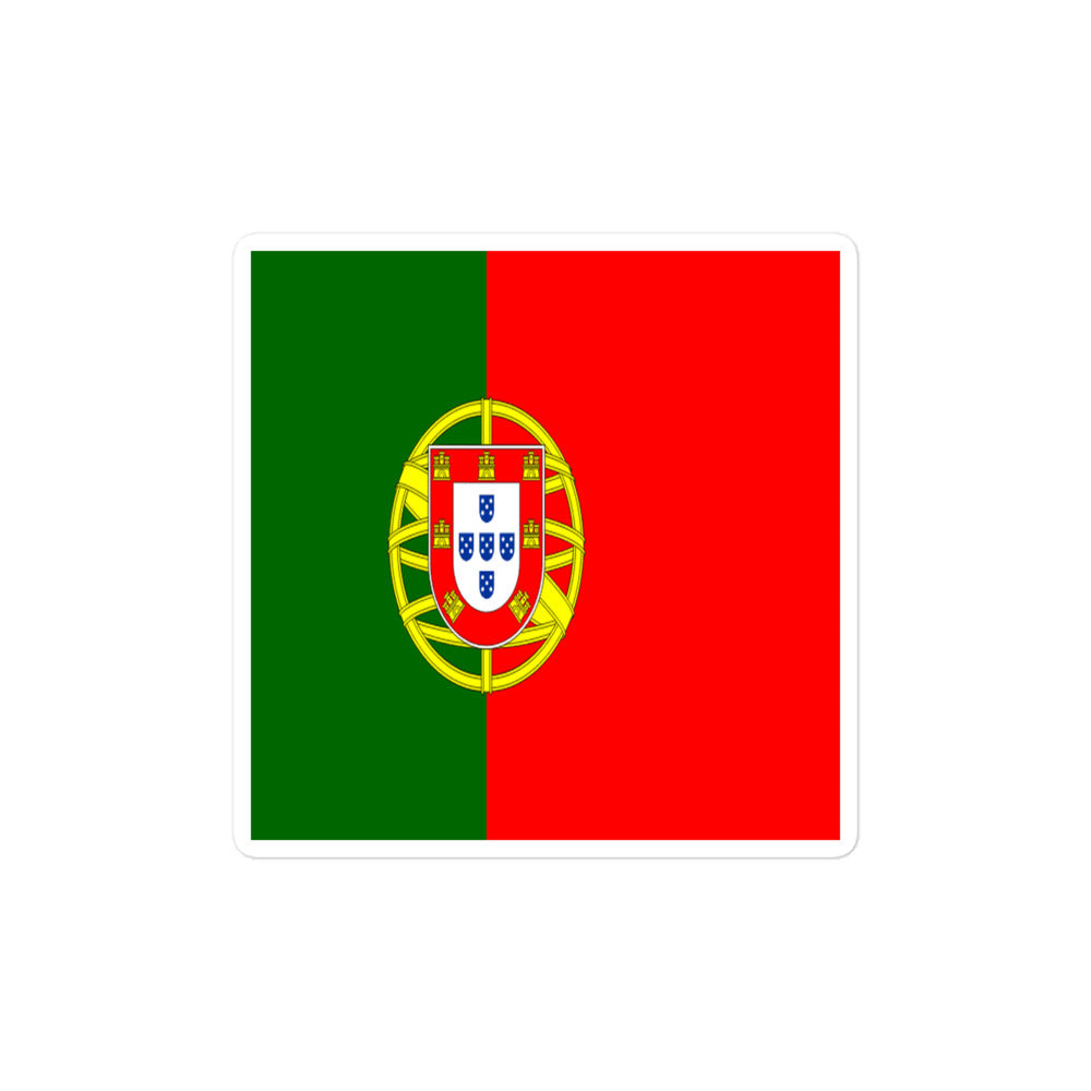 National Flag Stickers - Collection 8 Portugal sticker-4x4