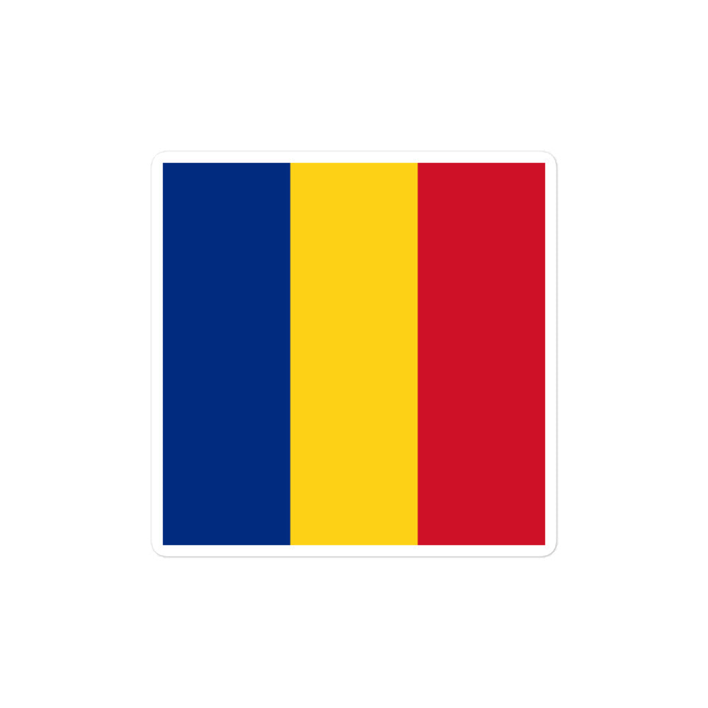 National Flag Stickers - Collection 8 Romania sticker-4x4