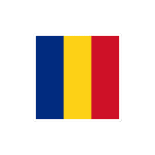 National Flag Stickers - Collection 8 Romania / 2x2 / Satin
