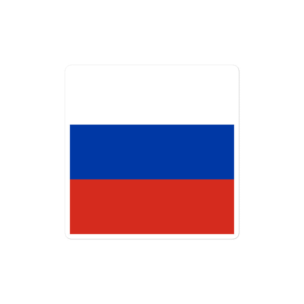 National Flag Stickers - Collection 8 Russia sticker-4x4