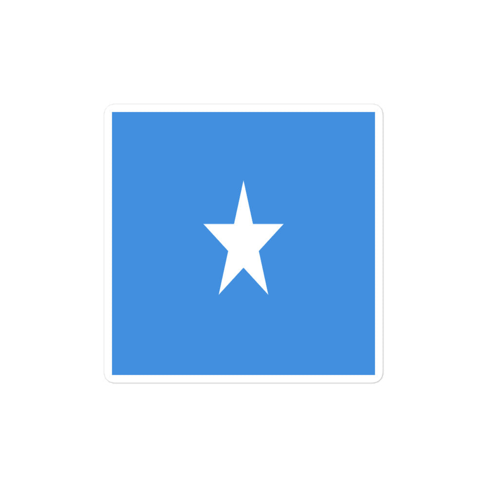 National Flag Stickers - Collection 9 Somalia sticker-4x4