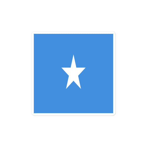 National Flag Stickers - Collection 9 Somalia / 2x2 / Satin