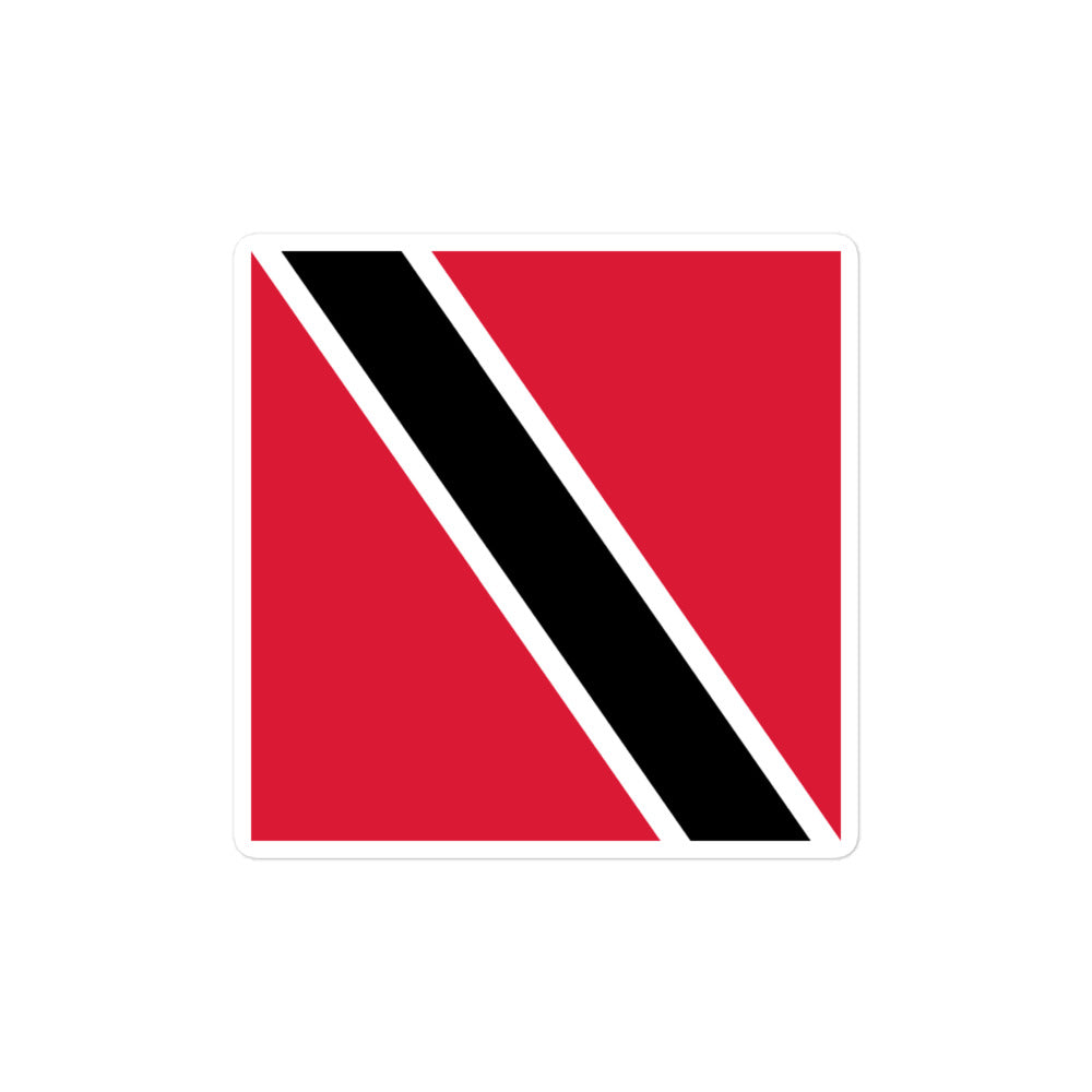 National Flag Stickers - Collection 9 Trinidad & Tobago sticker-4x4