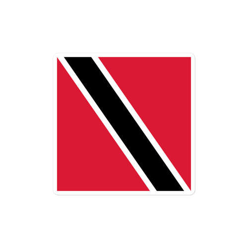 National Flag Stickers - Collection 9 Trinidad & Tobago / 2x2 / Satin