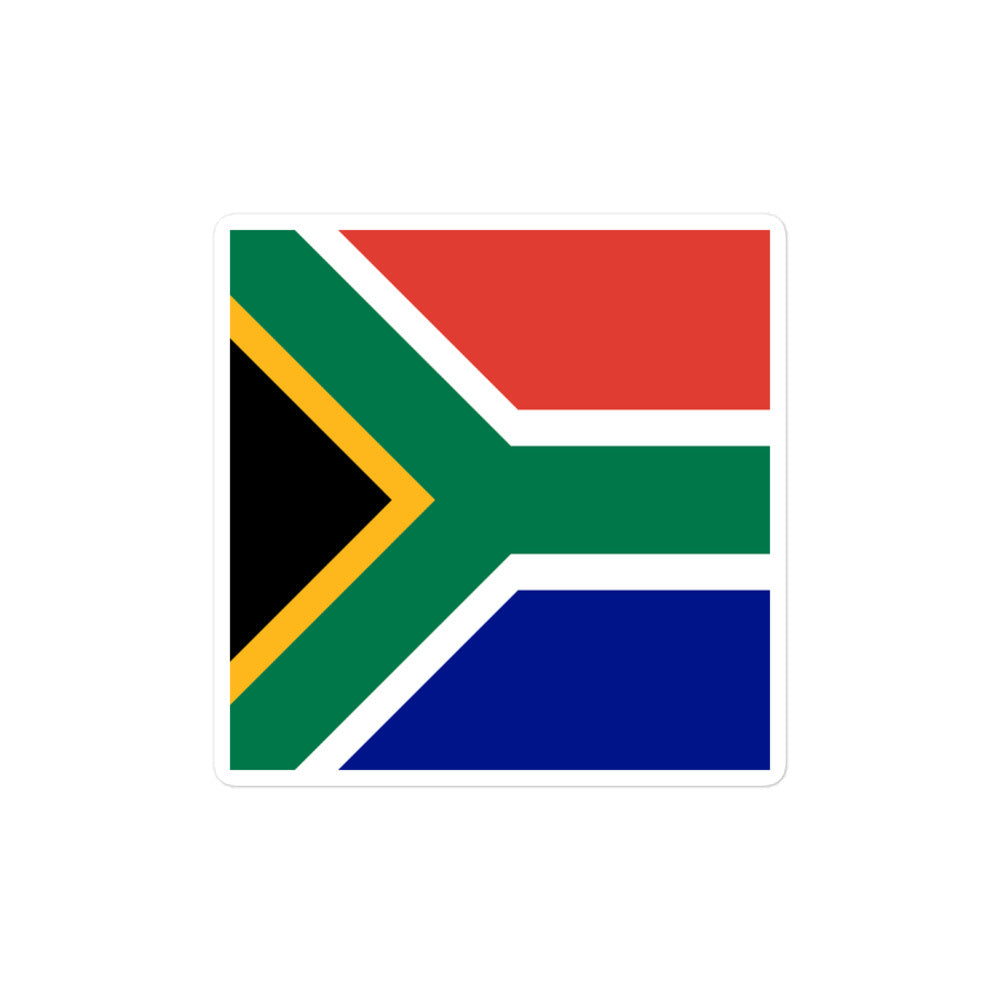 National Flag Stickers - Collection 10 South Africa sticker-4x4