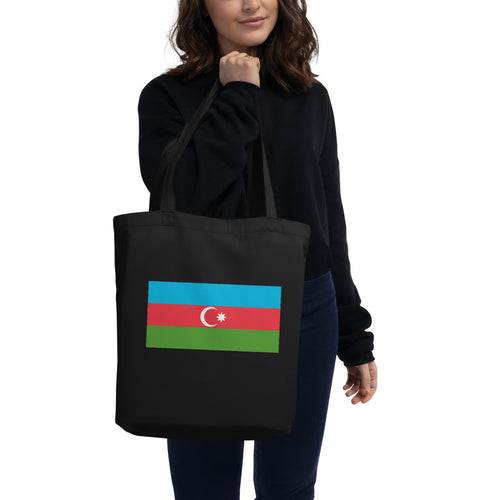 National Flag Tote Bags - Collection 1 Azerbaijan / One size / Black