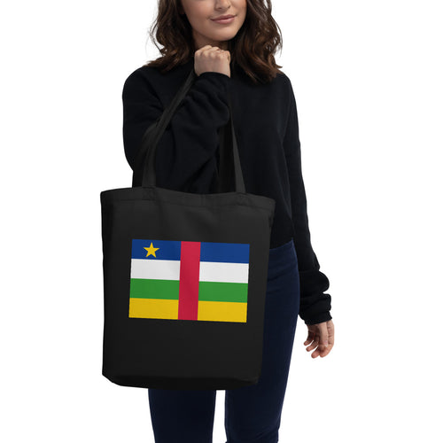 National Flag Tote Bags - Collection 1 Central African Republic / One size / Black