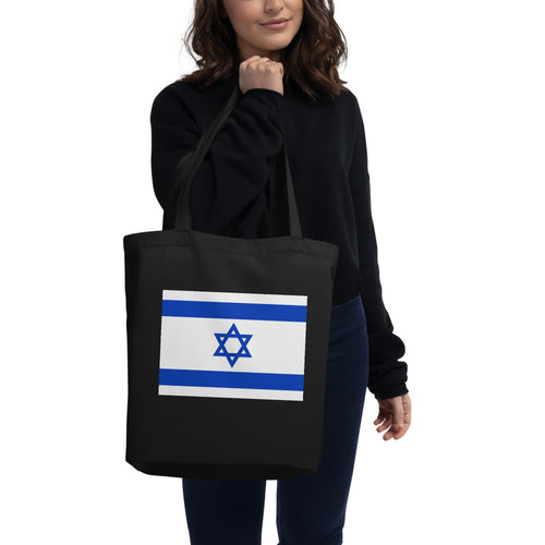 National Flag Tote Bags - Collection 2 Israel / One size / Black