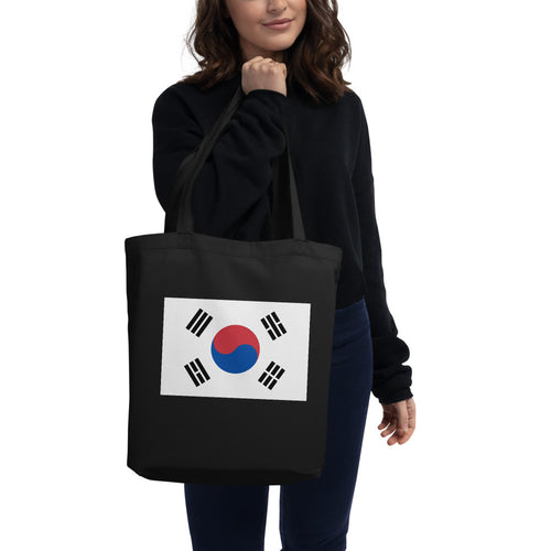 National Flag Tote Bags - Collection 2 South Korea / One size / Black