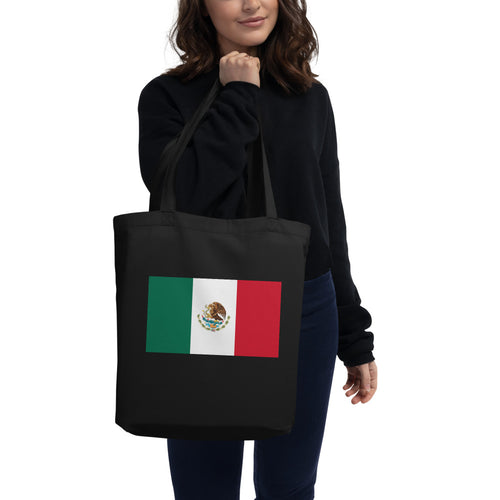 National Flag Tote Bags - Collection 3 Mexico / One size / Black