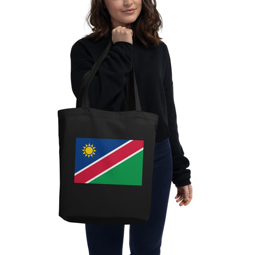 National Flag Tote Bags - Collection 3 Namibia / One size / Black