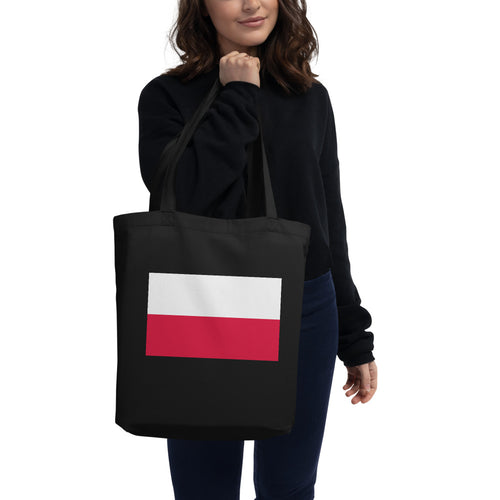 National Flag Tote Bags - Collection 3 Poland / One size / Black