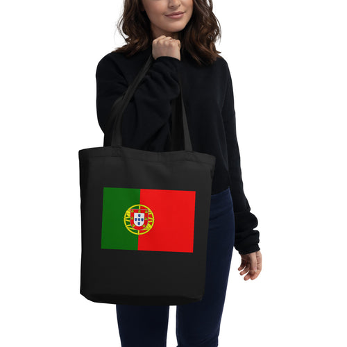 National Flag Tote Bags - Collection 3 Portugal / One size / Black