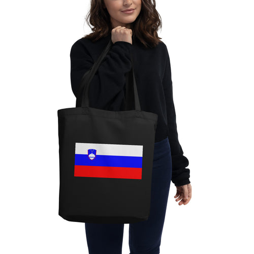 National Flag Tote Bags - Collection 4 Slovenia / One size / Black