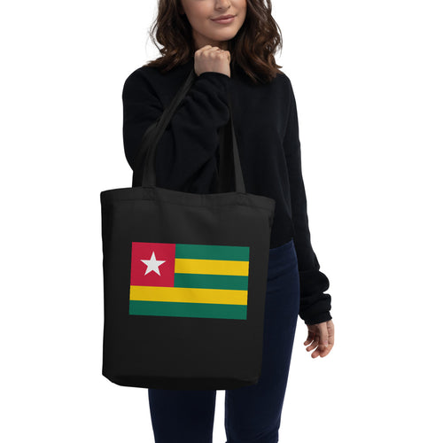 National Flag Tote Bags - Collection 4 Togo / One size / Black