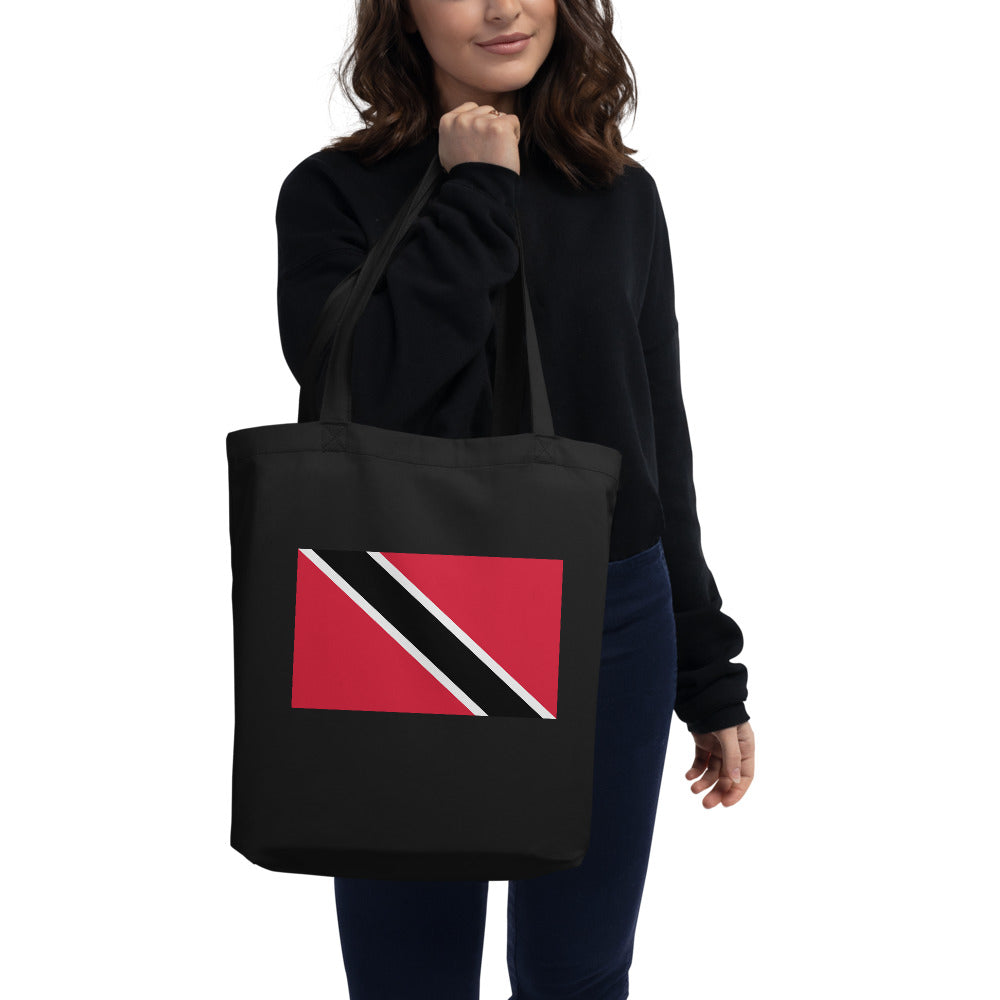 National Flag Tote Bags - Collection 4 Trinidad & Tobago tote-black