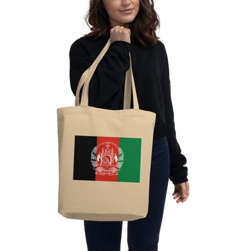 National Flag Tote Bags - Collection 1 Afghanistan / One size / Oyster