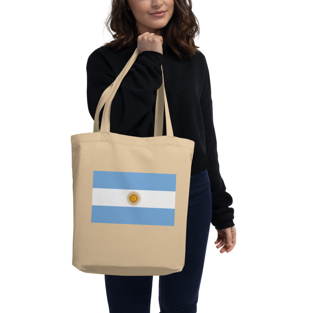 National Flag Tote Bags - Collection 1 Argentina tote-oyster
