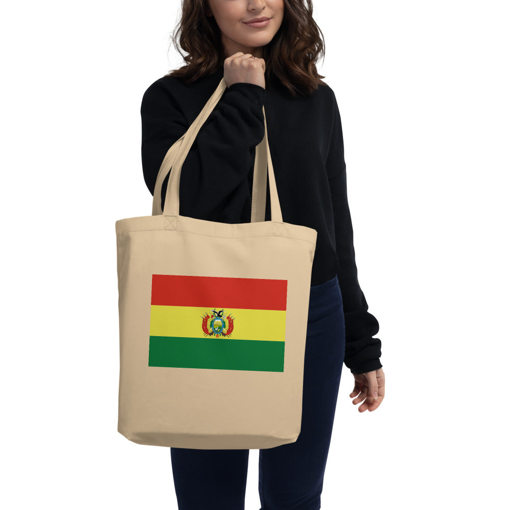 National Flag Tote Bags - Collection 1 Bolivia tote-oyster