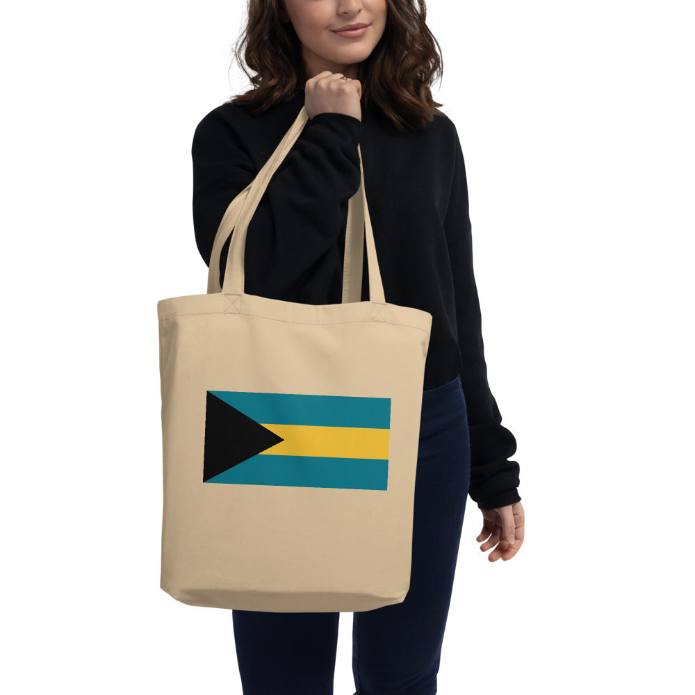 National Flag Tote Bags - Collection 1 Bahamas tote-oyster