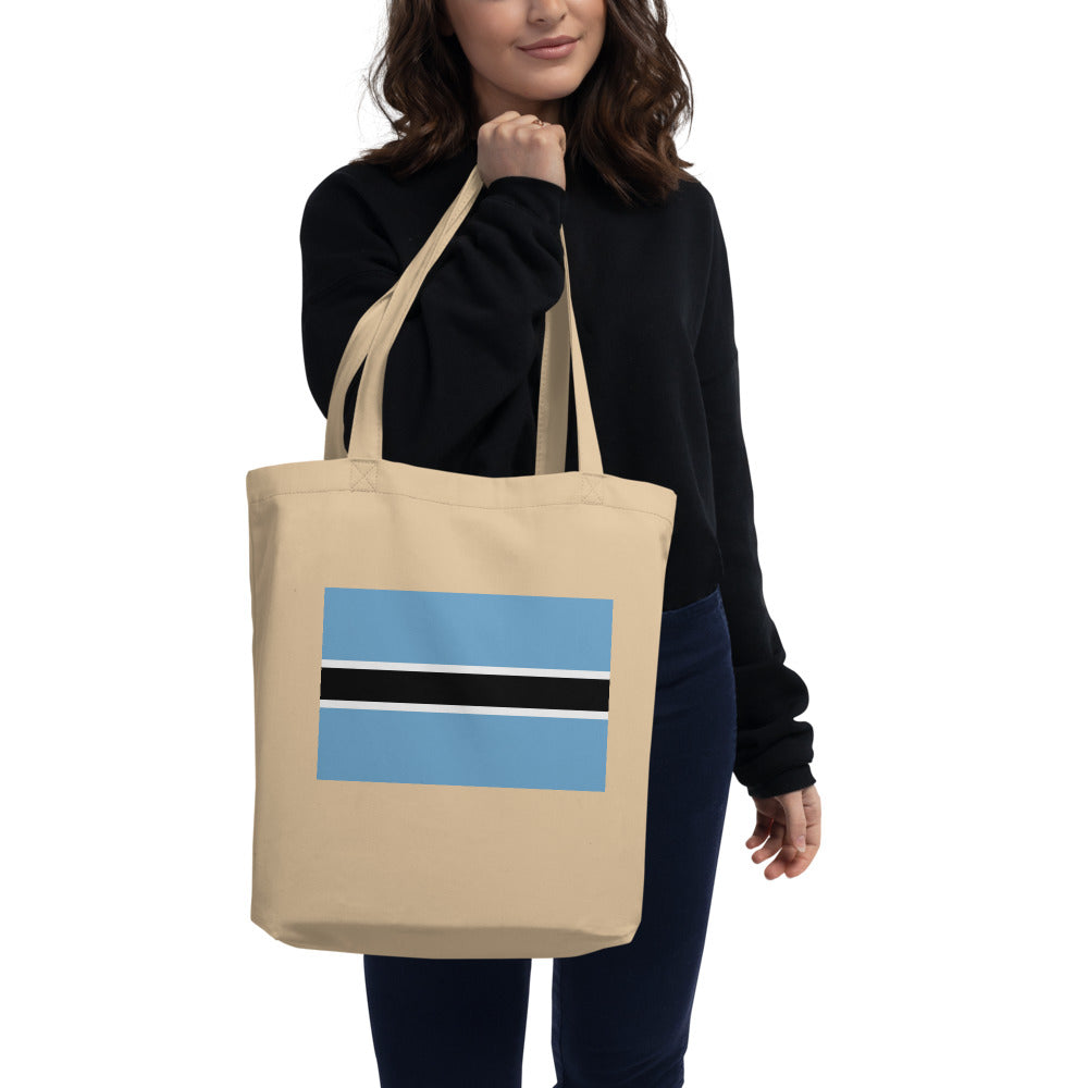 National Flag Tote Bags - Collection 1 Botswana tote-oyster