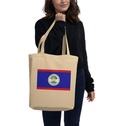National Flag Tote Bags - Collection 1 Belize / One size / Oyster