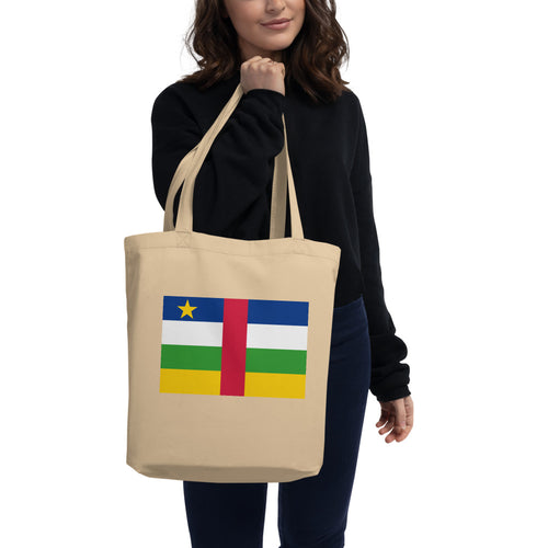 National Flag Tote Bags - Collection 1 Central African Republic / One size / Oyster