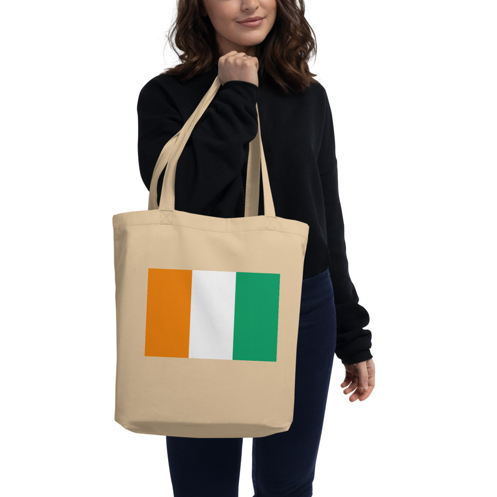 National Flag Tote Bags - Collection 1 Côte d'Ivoire tote-oyster