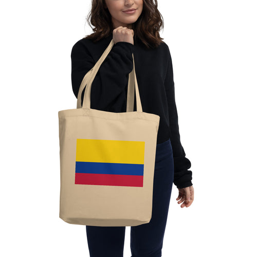 National Flag Tote Bags - Collection 1 Colombia / One size / Oyster