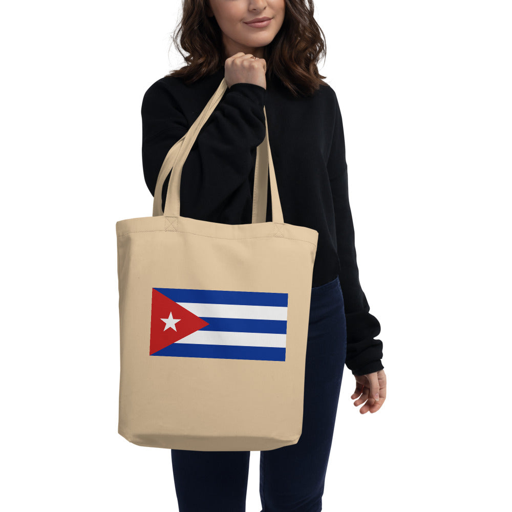 National Flag Tote Bags - Collection 1 Cuba tote-oyster
