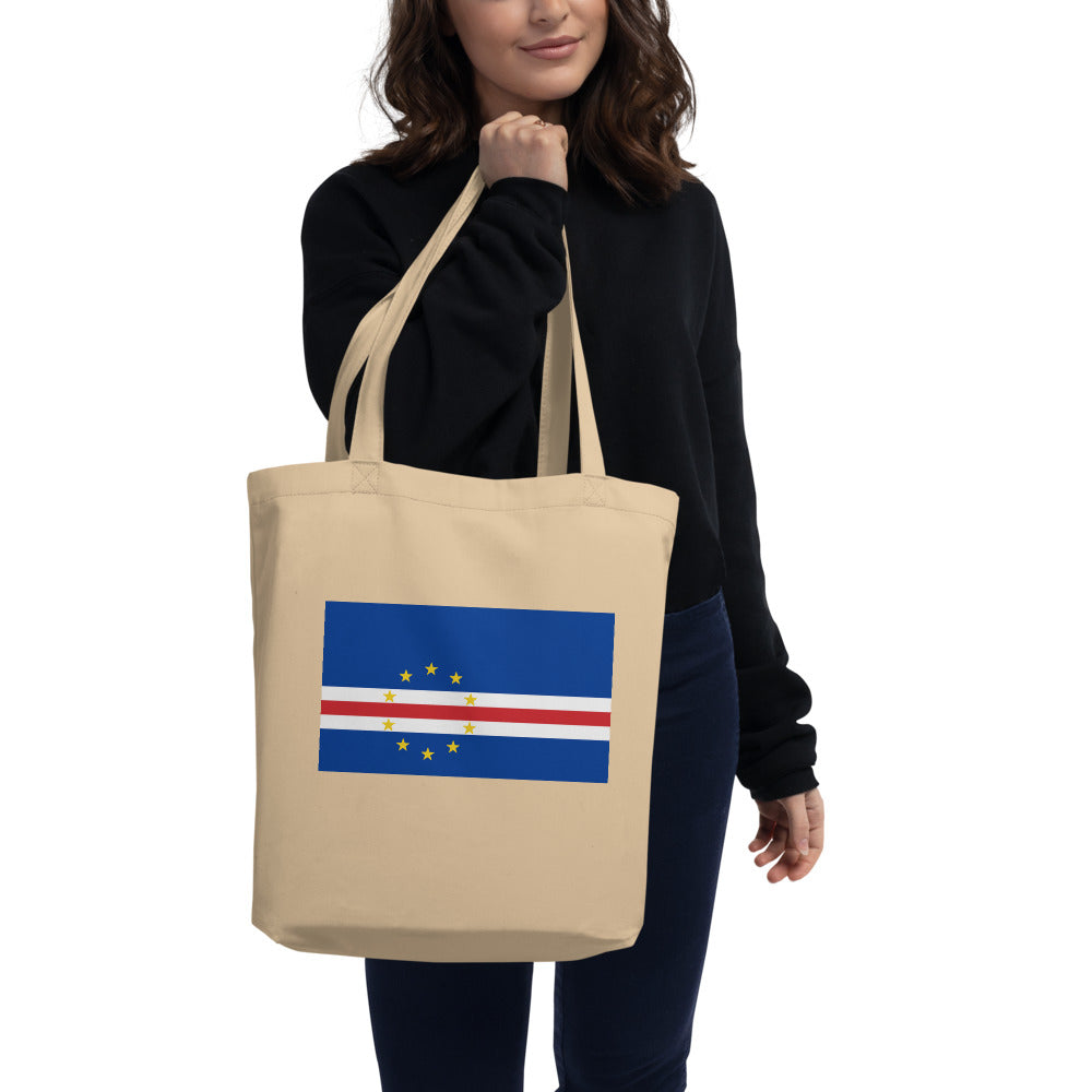 National Flag Tote Bags - Collection 1 Cape Verde tote-oyster