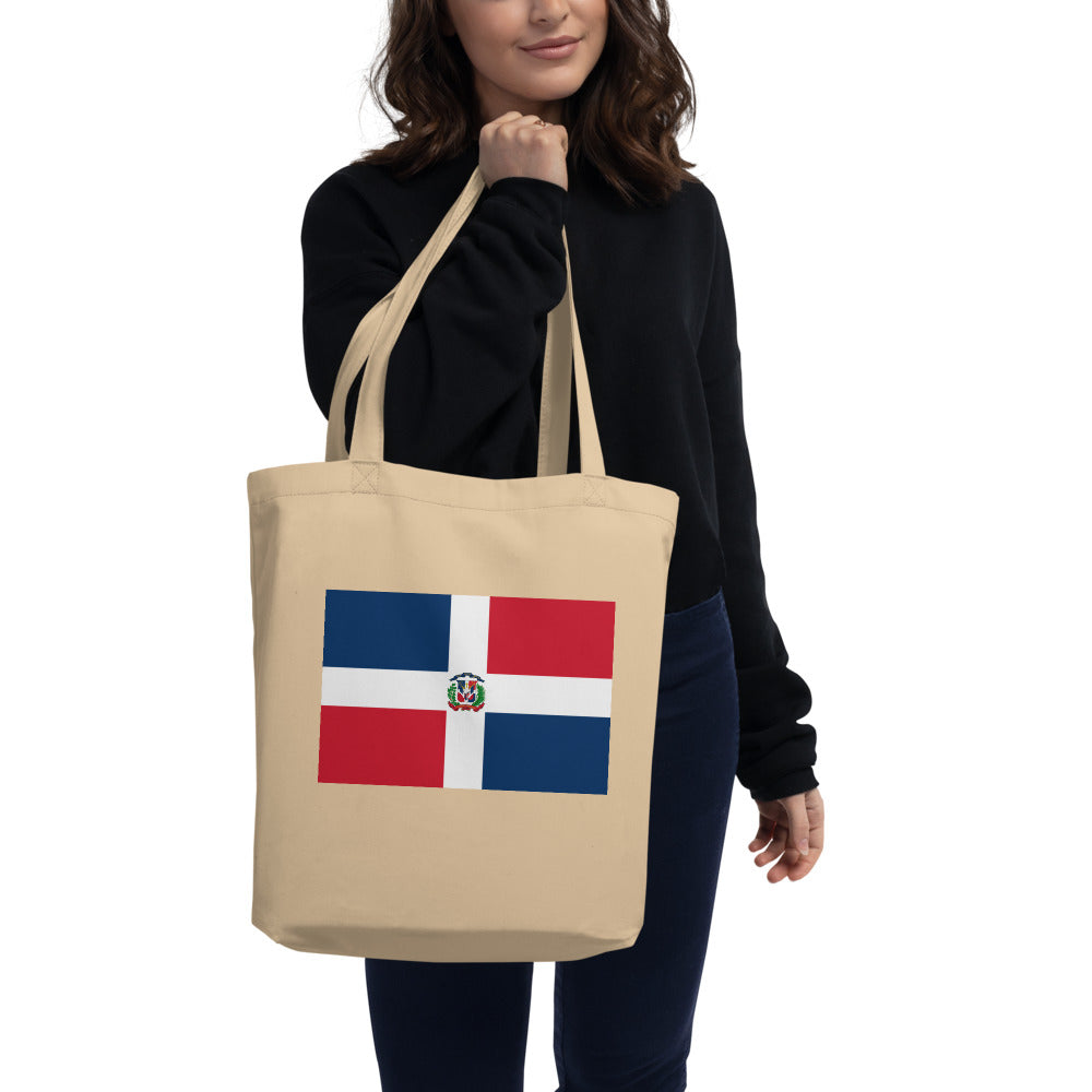 National Flag Tote Bags - Collection 1 Dominican Republic tote-oyster