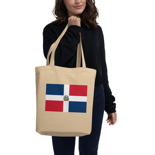 National Flag Tote Bags - Collection 1 Dominican Republic / One size / Oyster