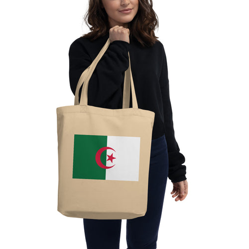 National Flag Tote Bags - Collection 1 Algeria / One size / Oyster