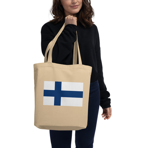 National Flag Tote Bags - Collection 2 Finland / One size / Oyster