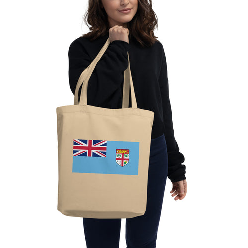 National Flag Tote Bags - Collection 2 Fiji / One size / Oyster