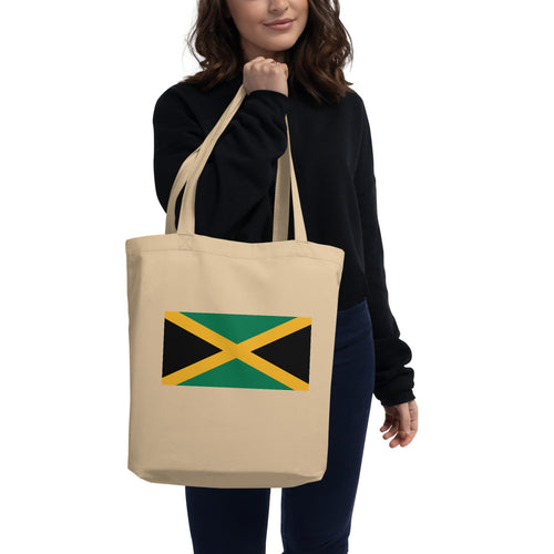 National Flag Tote Bags - Collection 2 Jamaica / One size / Oyster