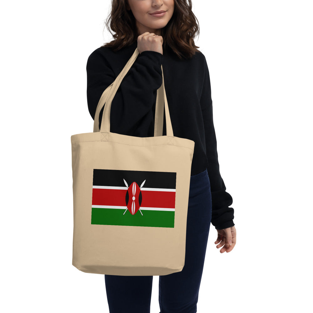 National Flag Tote Bags - Collection 2 Kenya tote-oyster