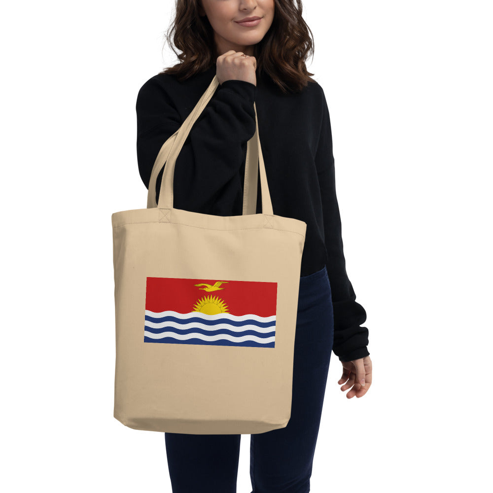 National Flag Tote Bags - Collection 2 Kiribati tote-oyster