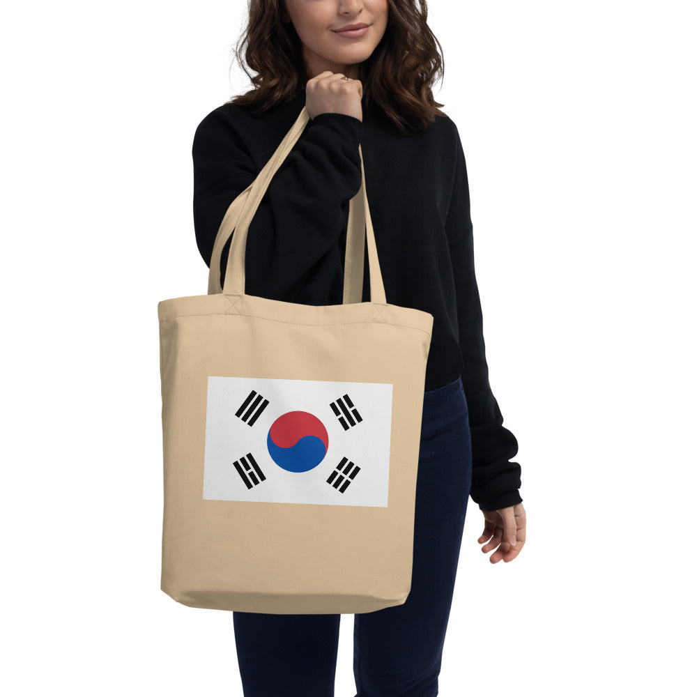 National Flag Tote Bags - Collection 2 South Korea tote-oyster