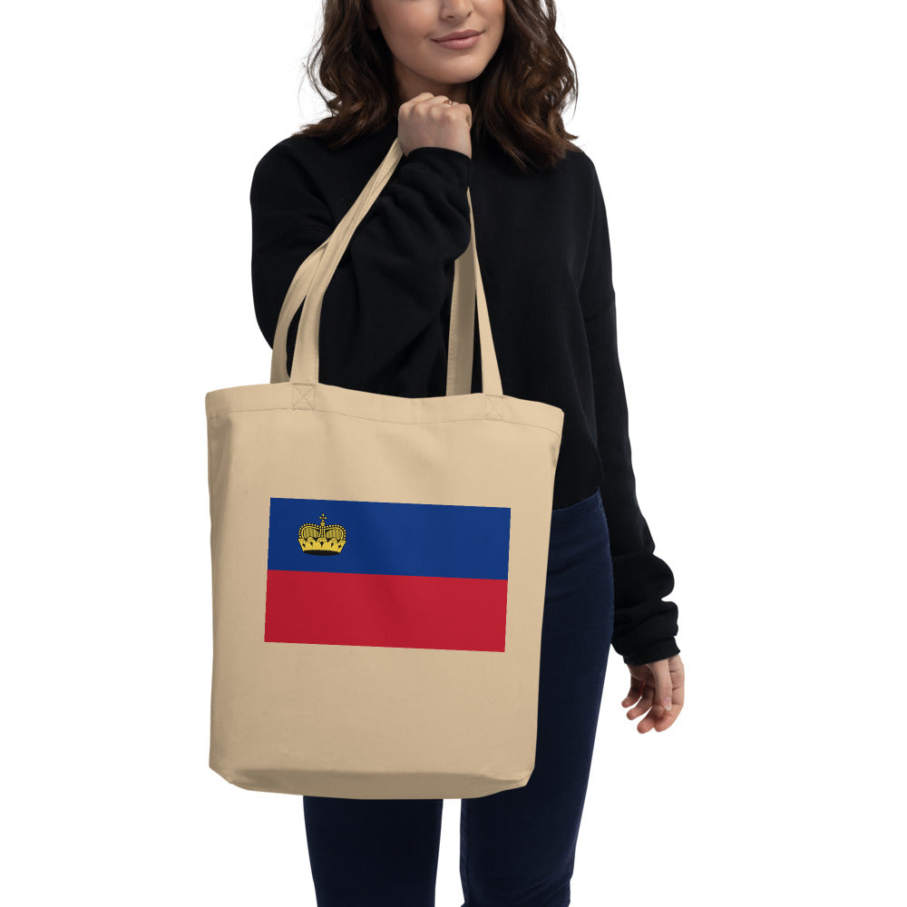 National Flag Tote Bags - Collection 2 Liechtenstein tote-oyster