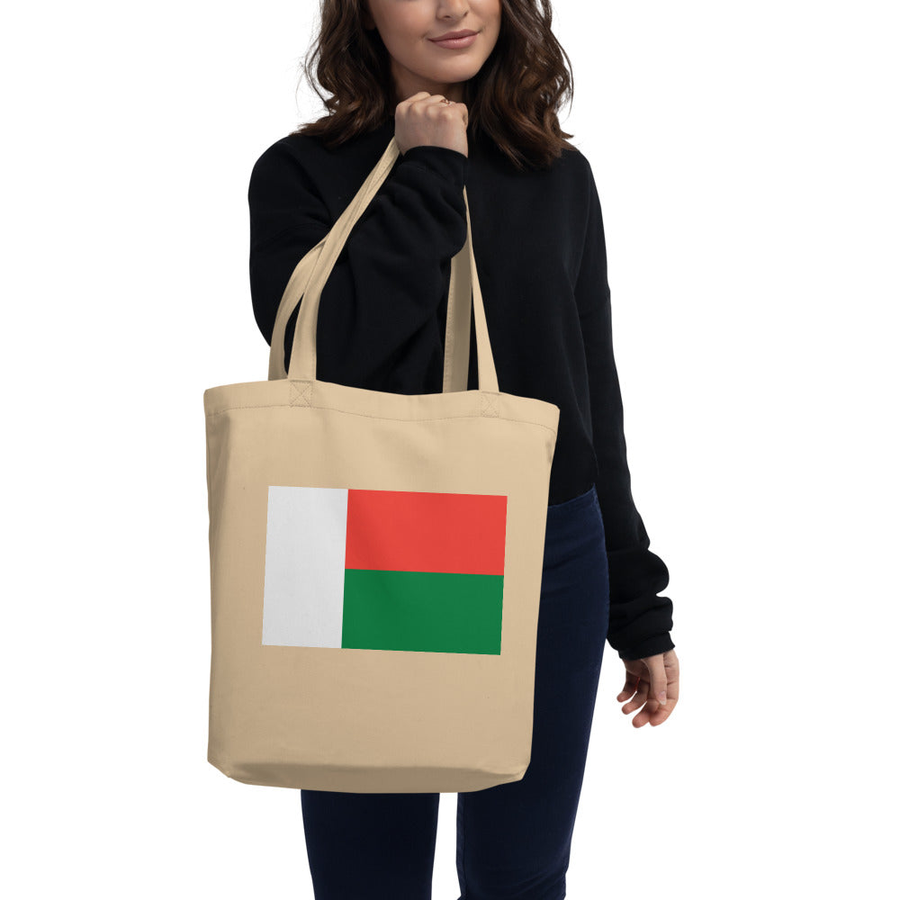National Flag Tote Bags - Collection 3 Madagascar tote-oyster